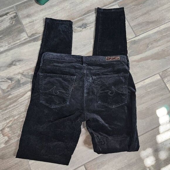 AG Adriano Goldschmied The Legging Super Skinny Velvet Jeans - Picture 8 of 9